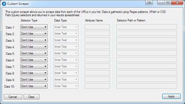 url-profiler-custom-scraper-panel